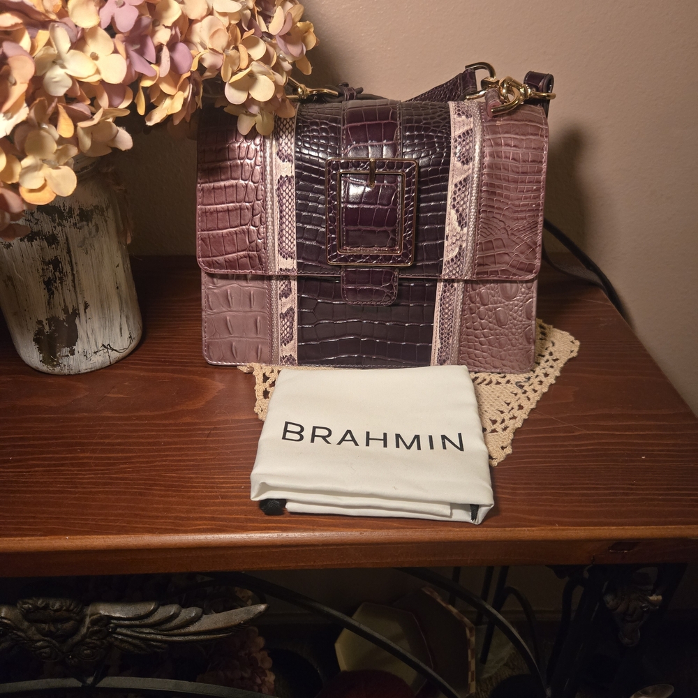 Brahmin Mellow Rose Jessamine Small Hallie